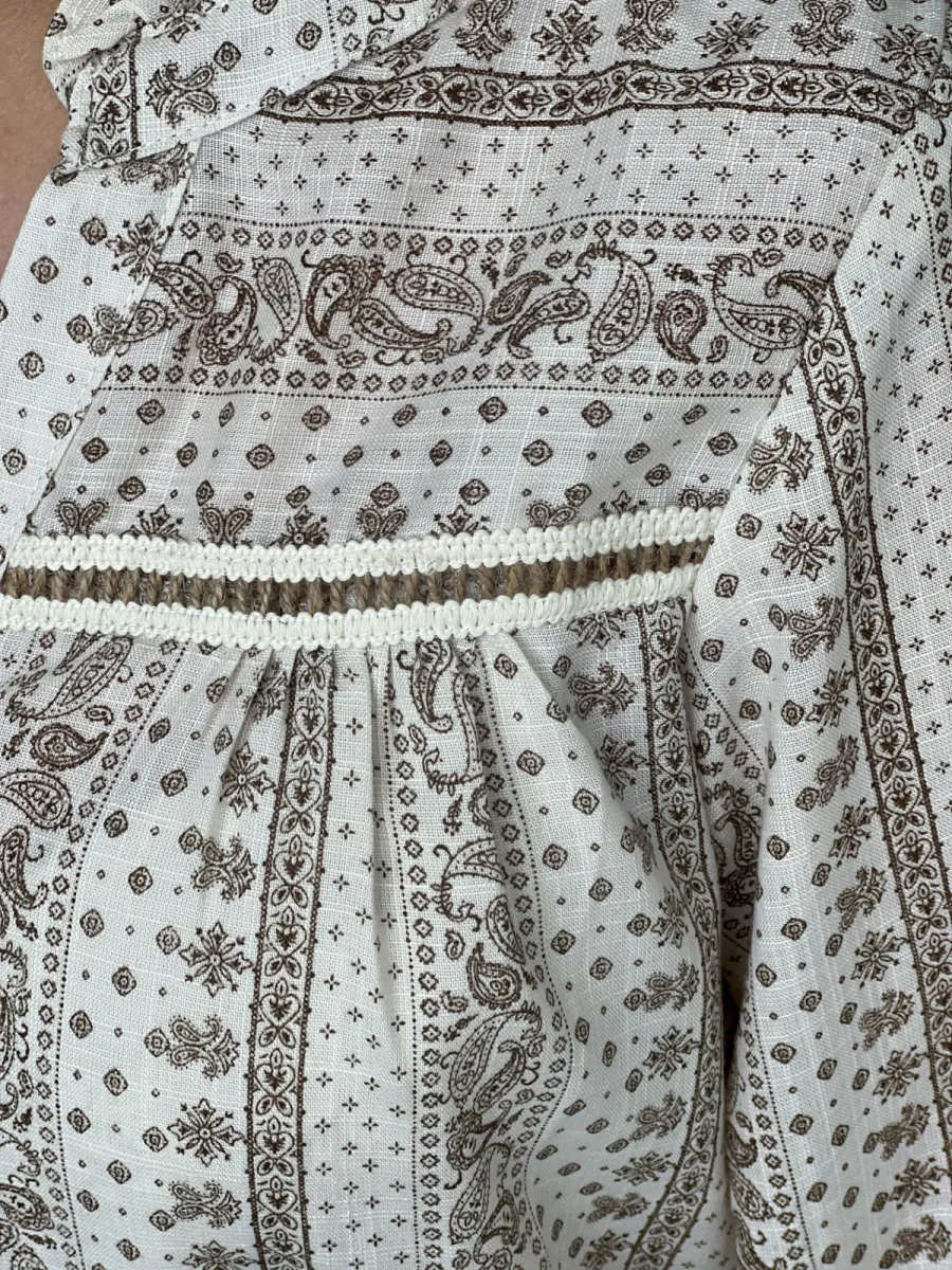 Nathalia Bluse Beige