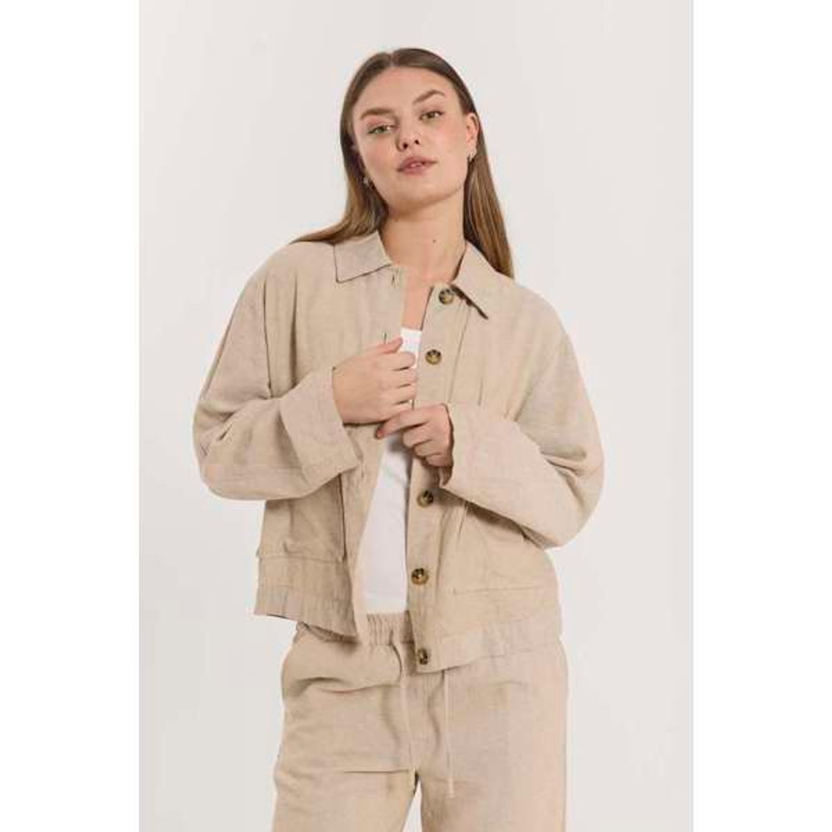 FQLAVA-JACKET Sand Melange