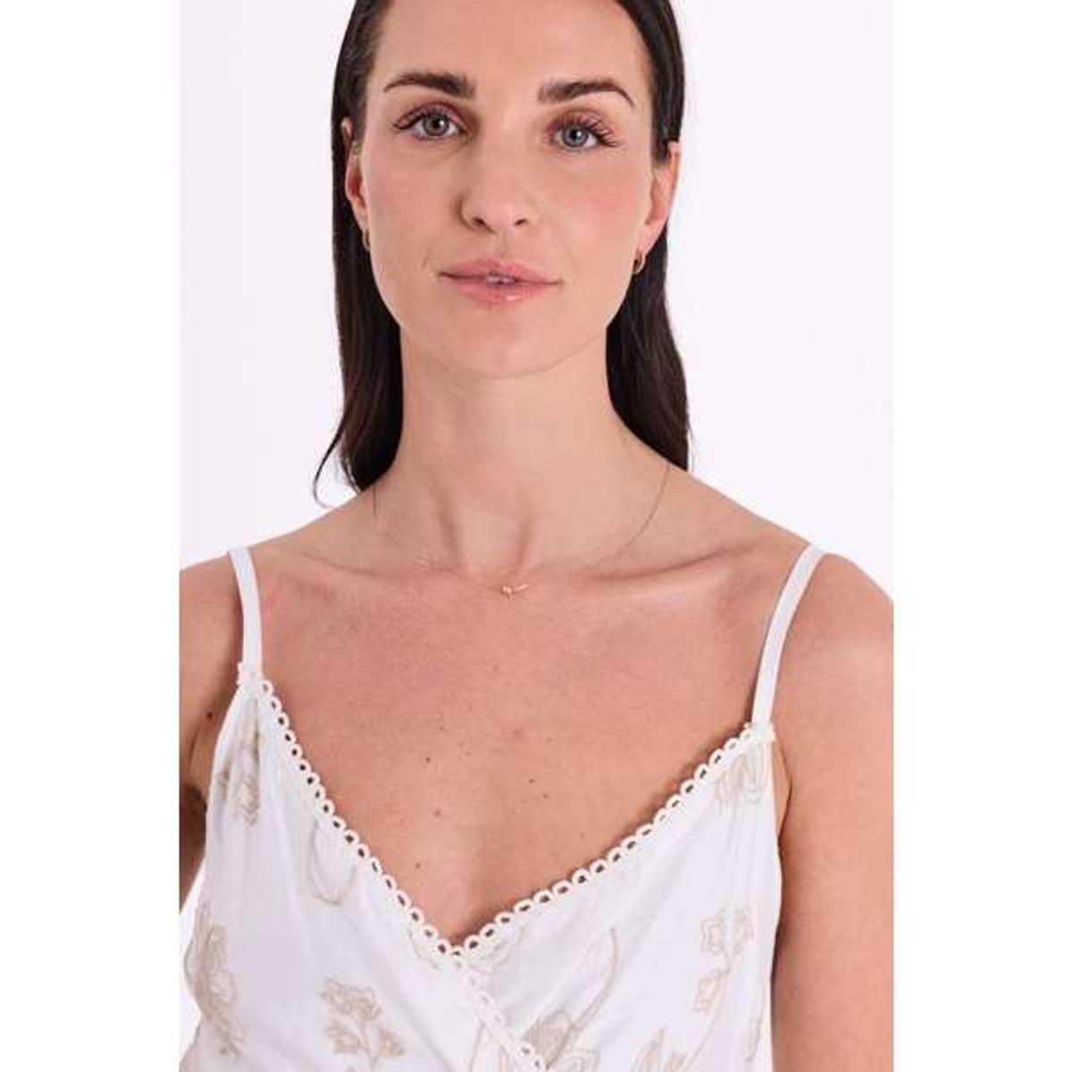 FQJOLA-DRESS Brilliant white/Moonbeam