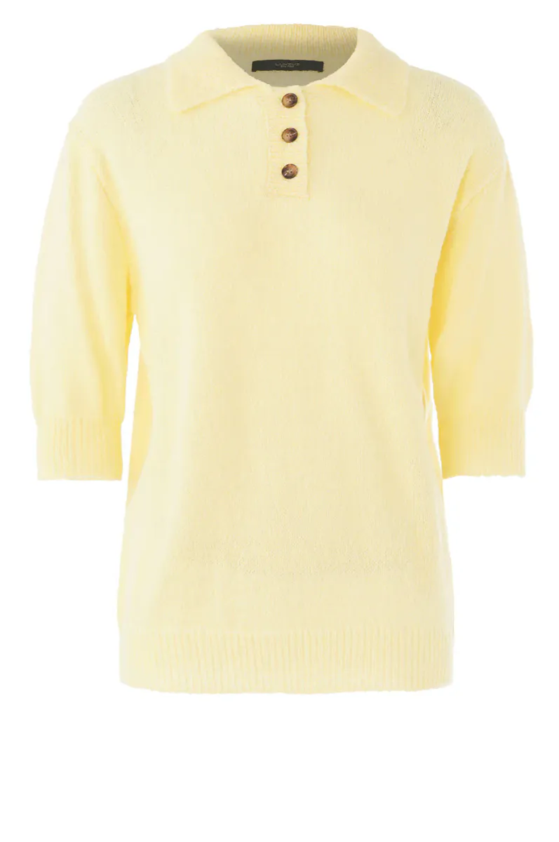 Benedicta knit pastel yellow