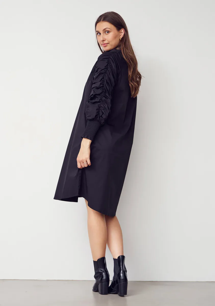 Sigga Deco Dress Black