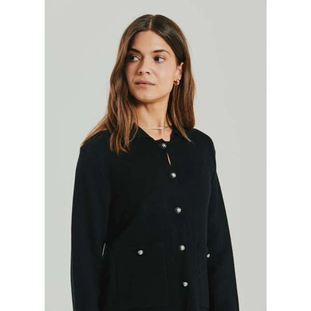 FQANI-Cardigan Black